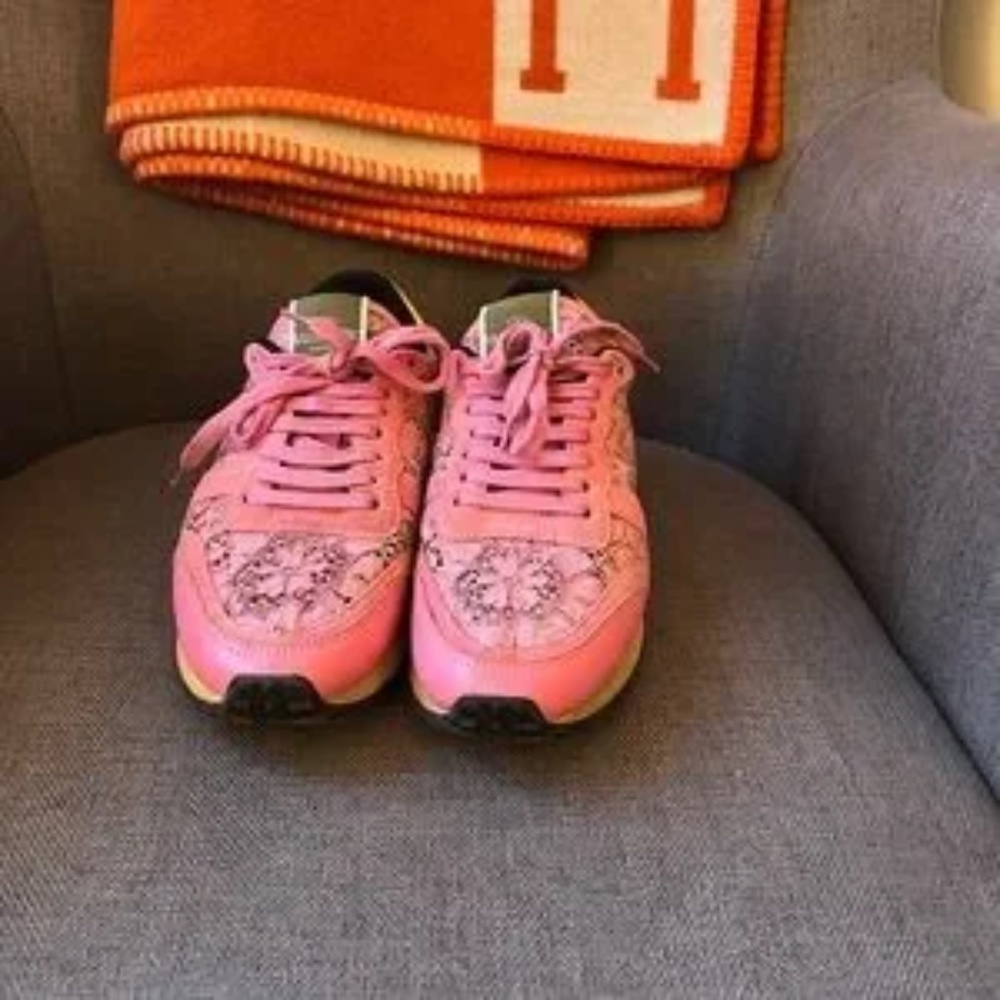 Valentino Lace Trainers